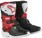 Alpinestars Tech 3S Kids MX Boots (White/Black/Bright Red, 11)