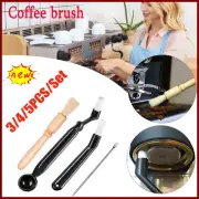 Coffee Brush Set Espresso Brush Kit Coffee Machine Grinder Grime Cleaning Brush