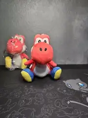Super Mario Bros. 6" Plush - RED YOSHI New Little Buddy 1389 (Netty Dash Yosshi)