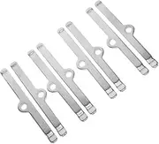 CHICAMPERA 4pcs Valve Cover Spreader Rods for Sbc Engines Durable Hold Down Tool Valve Cover Accessories Precision Crafted for Optimal Performance