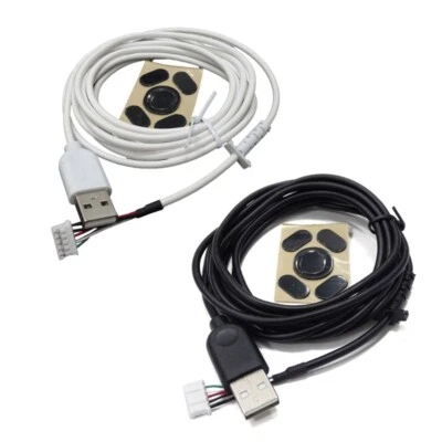 USB Cable and Feet Mice Line For G102 Gaming Mouse Replacement Wire