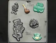 St. Patrick's Day Assortment Chocolate Candy Mold Irish 4005 NEW