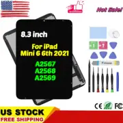 8.3" for iPad Mini 6 6th 2021 A2568 LCD Touch Screen Display Assembly+Repair Kit