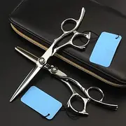 6 Inch Upscale Professional 440c Hair Scissors Cutting Barber Hair Salon Scisors Thinning Shears Hairdressing Scissors Hair Cutting Tools