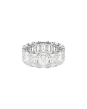 Swarovski Matrix Crystal Eternity Band Ring