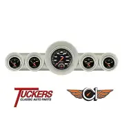 1959-60 Chevy Car Velocity Black Tach Gauge Pkg Classic Instruments CH59VSB65