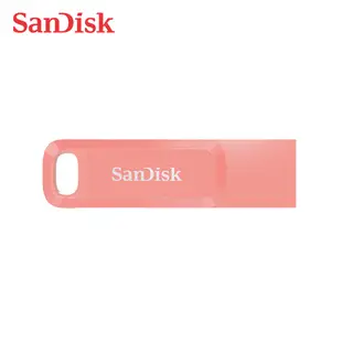 SanDisk Ultra GO 蜜桃橘 OTG 旋轉隨身碟 64G (SD-DDC3-PC-64G)