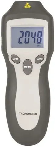 Protech Min-Max Memory Non-Contact Fast & Accurate RPM LCD Digital Tachometer