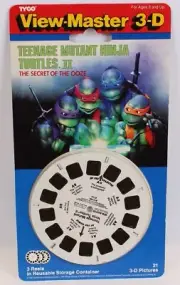 Vintage View-Master Teenage Mutant Ninja Turtles Secret of the Ooze 3-D reels