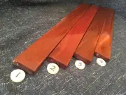 Jarrah timber boards Craftwood Hardwood Timber HIGHLY FIGURED 750x65x19mm