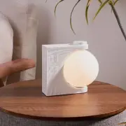 Sunrise Alarm Clock, Moon Night Light 15 Sounds Dual Alarms, White Noise Sound