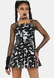 [Trickz N' Treatz] Bat My Lashes Pinafore Dress