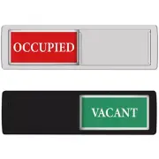 Quickly Determine Privacy Room Occupied/Vacant Door Sign Sliding Door