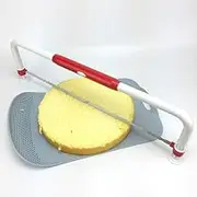 WiuCYS XL Adjustable Cake Layer Cutter Leveler Slicer for 6-16 Inch Large Layer Cakes, Stratification Auxiliary Leveling Baking Tool, Bread Slicer, Toast Cutter, Stainless Steel Food Saw