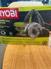NEW! RYOBI 4” Handheld Wet/Dry Tile Saw 12 AMP
