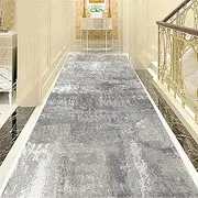 Carpet, Contemporary Passage Runner Rug for Hallway, Narrow Long Hall Runner for Living Room Rug Non Slip Geometric Pattern Washable Kitchen Rugs Door Mat Indoor,1m x 1.5m