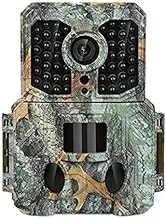 Surveillance Recorder 16Mp 1080P Waterproof Wildlife Scouting Hunting Camera with 130°Wide Angle Lens,0.2S Trigger Speed,2.4 Inch LCD A