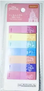Disney Princess Mini Sticky Notes Page Flags Markers Ariel Belle Snow White