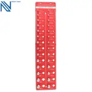 Nut and Bolt Thread Checker with 28 Sizes Professional Identibolt Thread Gauge