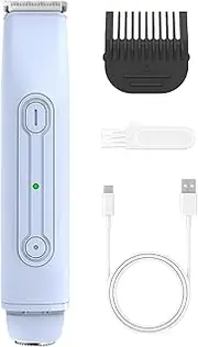 Gupcaqosjw Bikini Shaver,Waterproof Body Hair Trimmer | Rechargeable Portable Hair Removal Device with Double Head for Arm Travel Underarms Legs Bikini