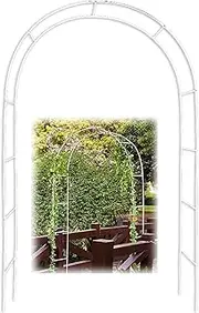 Garden Arches Metal Pergola Arch Trellis Archway Garden Arches Arbor for Climbing Plants Roses Vines Support Rack Outdoor Bridal Party Lawn Backyard Patio Decoration