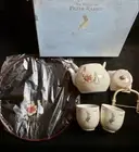 Peter Rabbit Japanese Tea Set for Two Teapot Teacups and Tray 21603
