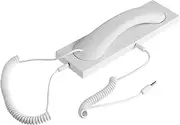 1 PC Cell Phone Retro Receiver Retro Phone Phone Receiver for Cell for Cell Phones Headset for Computer Tablet Receiver White Plastic