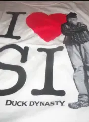 Duck Dynasty Duck Woman’s Ladies XXL Love Si Robertson T-shirt Love Heart
