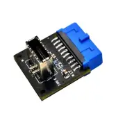 Motherboard Expansion Card USB3.0 Front 19PIN to 3.1 TYPE-E 20PIN Adapter h