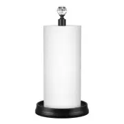 Paper Towel Holder (with Crystal Head) Steel Paper Towel Holder countertop