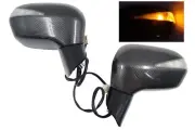 Power Folding Mirrors Led Turning Light Carbon style for HONDA CIVIC 2006 ~2011 (for: Honda Civic)