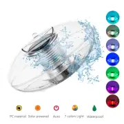 Solar Powered Floating Pond Light Garden Swimming Pool Color Changing LED Lamp