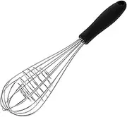 TOPPERFUN Stainless Steel Manual Egg Beater Hand Whisk Egg Mixture Blender Kitchen Whisker