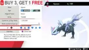 ✨Shiny Kyurem✨Pokémon Sword and Shield Perfect IVFast Delivery
