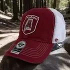 Alabama Crimson Tide ‘47 Brand CLEAN UP Mesh Trucker Hat ~ Snap back Cap ~ New