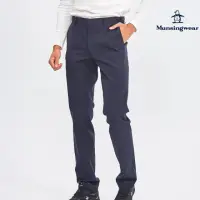 在飛比找momo購物網優惠-【Munsingwear】企鵝牌 男款深藍色素面彈力防潑水高