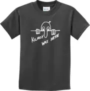 Kilroy was Here Youth Kids Shirt