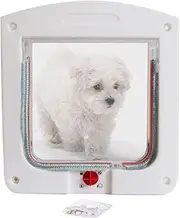 Indoor Dog Gate | Weatherproof Cat Door - Adjustable Pet Supplies, Multifunctional Puppy Barriers for Indoor, Basement, Garage