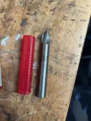 NOS Cleveland Twist Drill Co 991 HS 4 Fluted Countersink OAL & OAD 1/2" Shank
