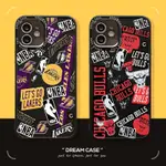 【軟殼】時尚品牌 NBA 磨砂電鍍手機殼適用於 IPHONE 12 PRO MAX / I7 / I8 PLUS / X