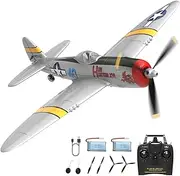RC Aeroplane 4CH RC Aeroplane Toy RTF P-47 with Xpilot Stabilisation System, 2.4GHz Remote Controlled Aeroplane for Beginners, Children and Adults