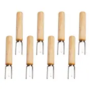 8 Pcs Corn The Cob Holders Corn Eating Fork Grilling Skewers Fork