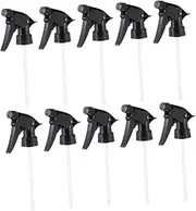 10Pcs Adjustable Spray Nozzle Heads for Standard Bottles Durable Pet Material Spraying Patterns for Watering Plants and Cleaning Tasks Versatile Spray Bottle