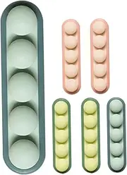 FELTECHELECTR 6Pcs Cable Holder for Desk Adhesive Cord Organizer Tidy Up Messy Wires for Home Office Car Smooth Surface Use Desk Cord Keeper Colors