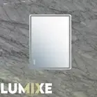 Lume B 900mm LED Frameless Mirror - Back and Front Lit, Bluetooth Speaker