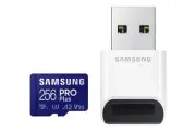 SAMSUNG PRO Plus + Reader 256GB MicroSDXC Max 160MB/s UHS-I U3 A2 V30 Full HD/4K