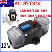 30A-300A AMP Waterproof Audio Circuit Breaker Fuse Reset Switch 12V DC Car Boat