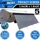 2.8m Caravan Privacy Screen Sunscreen Sun Shade to suit 10ft 3m Roll Out Awning