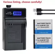 EA-BP70A BP-70A Battery or Charger for Samsung SL50 SL600 SL605 ST30, ST60, ST65