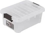 Carry Container, 38 High, Clear, Set of 2, DIY, Outdoor Storage